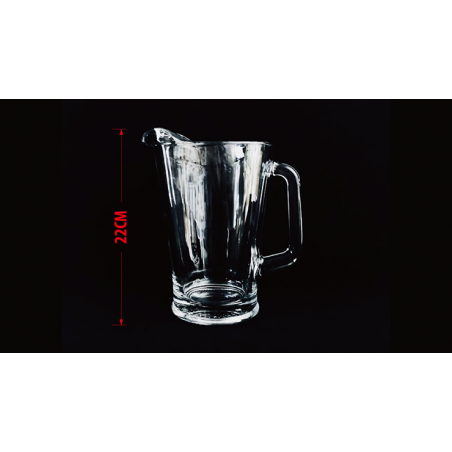 SELF EXPLODING GLASS PITCHER (22cm) by Wance - Trick wwww.magiedirecte.com