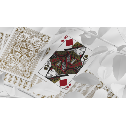 Dondorf White Gold Edition Playing Cards wwww.magiedirecte.com