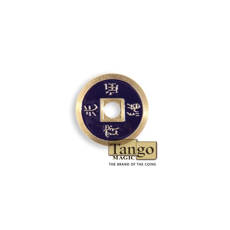 NORMAL CHINESE COIN Made in Brass (Dark Purple) - Tango wwww.magiedirecte.com