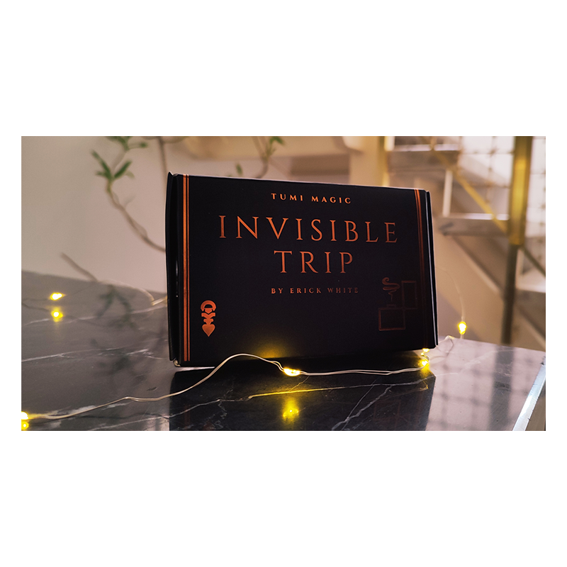 Tumi Magic presents Invisible Trip (Black) by Tumi Magic- Trick wwww.magiedirecte.com