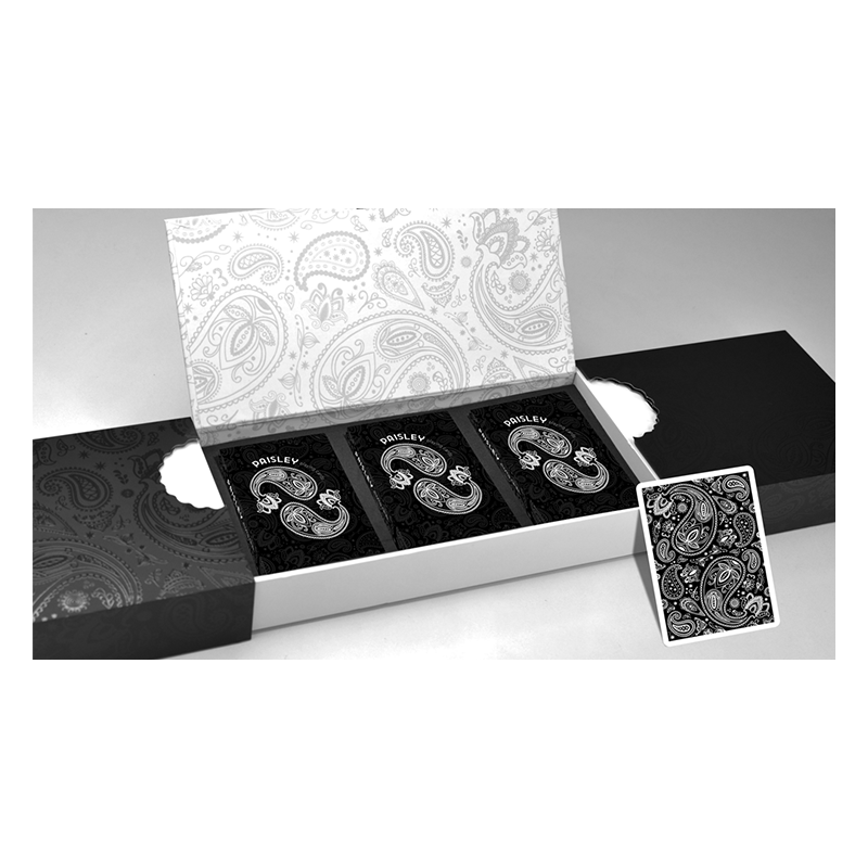 Limited Luxurious Paisley collector's Box Set by Dutch Card House Company wwww.magiedirecte.com
