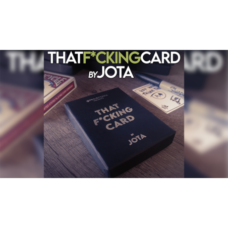 THAT F*CKING CARD - JOTA wwww.magiedirecte.com