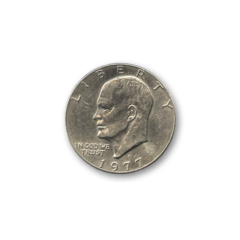 Eisenhower Dollar (Single Coin Ungimmicked) - Trick wwww.magiedirecte.com
