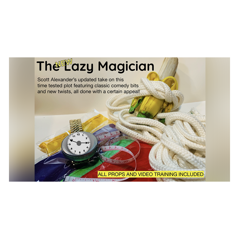 THE (NEW) LAZY MAGICIAN by Scott Alexander - Trick wwww.magiedirecte.com