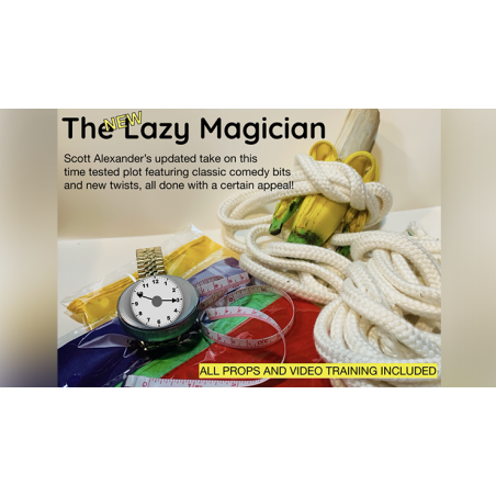 THE (NEW) LAZY MAGICIAN by Scott Alexander - Trick wwww.magiedirecte.com