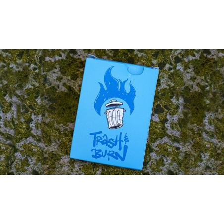 Trash & Burn (Blue) Playing Cards by Howlin' Jacks wwww.magiedirecte.com