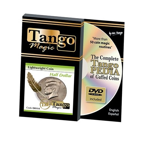 Lightweight Half Dollar (w/DVD)(D0114) by Tango - Trick wwww.magiedirecte.com