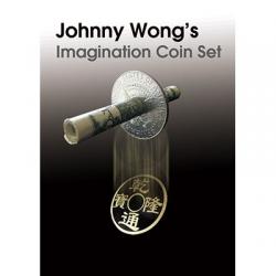 Johnny Wong's Imagination Coin Set (with DVD ) by Johnny Wong - Trick wwww.magiedirecte.com