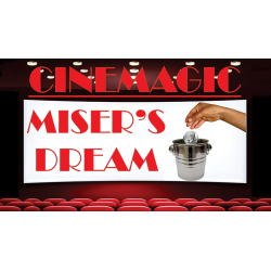 CINEMAGIC FLASH MISERS DREAM (Gimmicks and Online Instructions) by Mago Flash - Trick wwww.magiedirecte.com