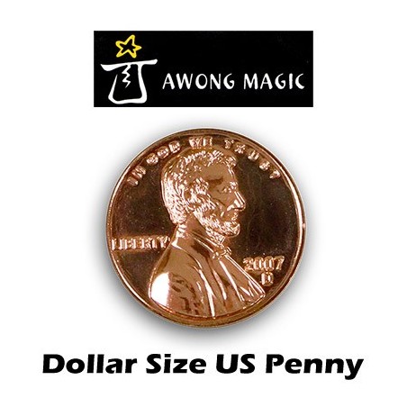 Dollar sized Penny - Trick wwww.magiedirecte.com