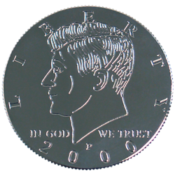 KENNEDY PALMING COIN (Half Dollar) - You Want It We Got It wwww.magiedirecte.com