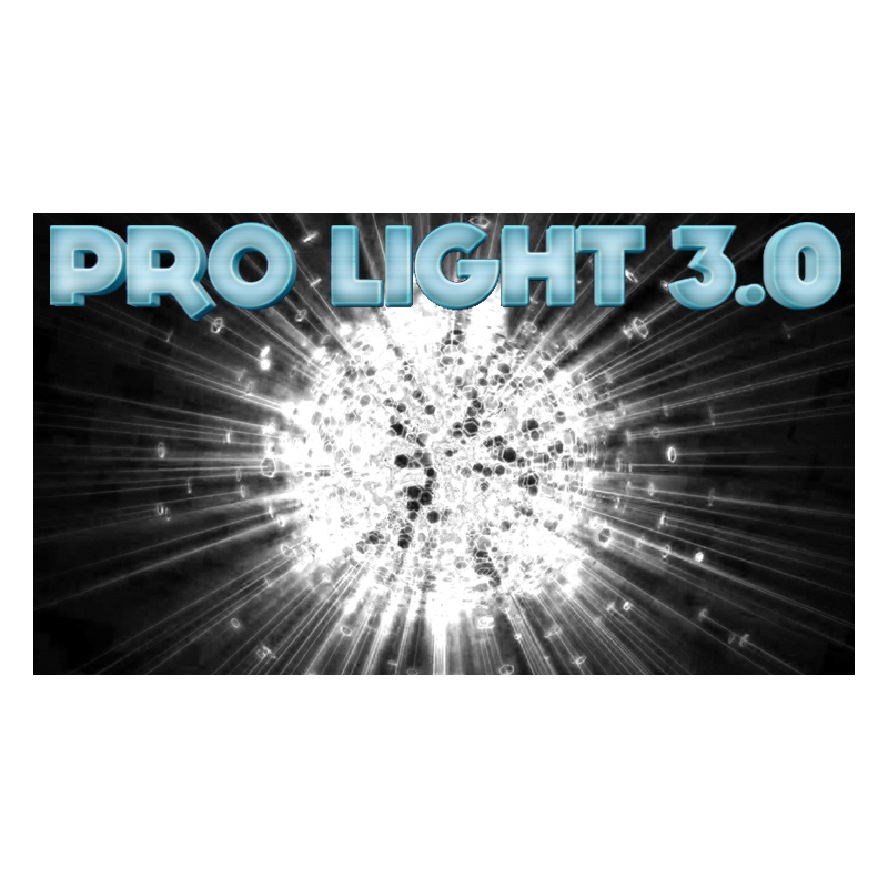 Pro Light 3.0 White Single (Gimmicks and Online Instructions) by Marc Antoine - Trick wwww.magiedirecte.com