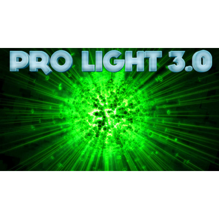 Pro Light 3.0 Green Single (Gimmicks and Online Instructions) by Marc Antoine - Trick wwww.magiedirecte.com