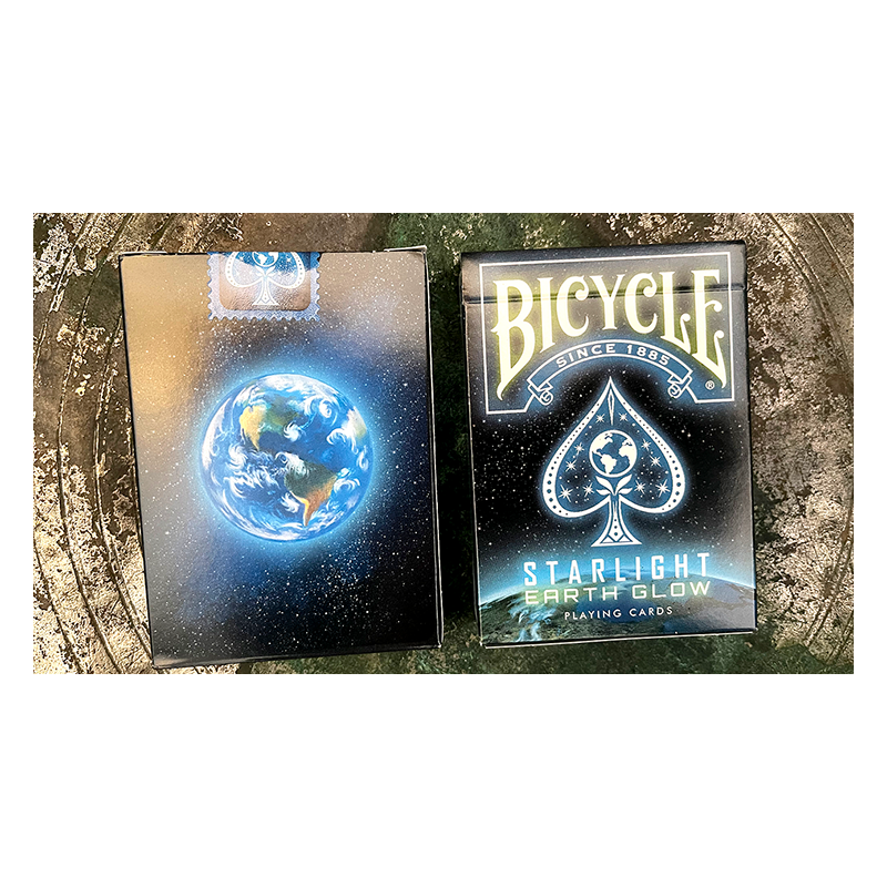 Bicycle Starlight Earth Glow Playing Cards by Collectable Playing Cards wwww.magiedirecte.com