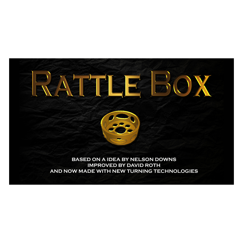 Rattle Box (Coins) by Jose Arcario - Trick wwww.magiedirecte.com