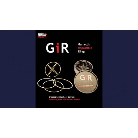 GIR RING - (Set GOLD) wwww.magiedirecte.com