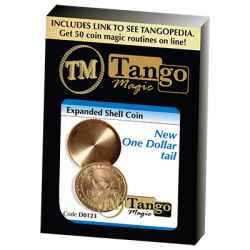 Expanded Shell New One Dollar (Tails)(D0123) by Tango Magic wwww.magiedirecte.com