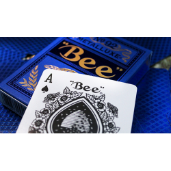 Bee Blue MetalLuxe Playing Cards by US Playing Card wwww.magiedirecte.com