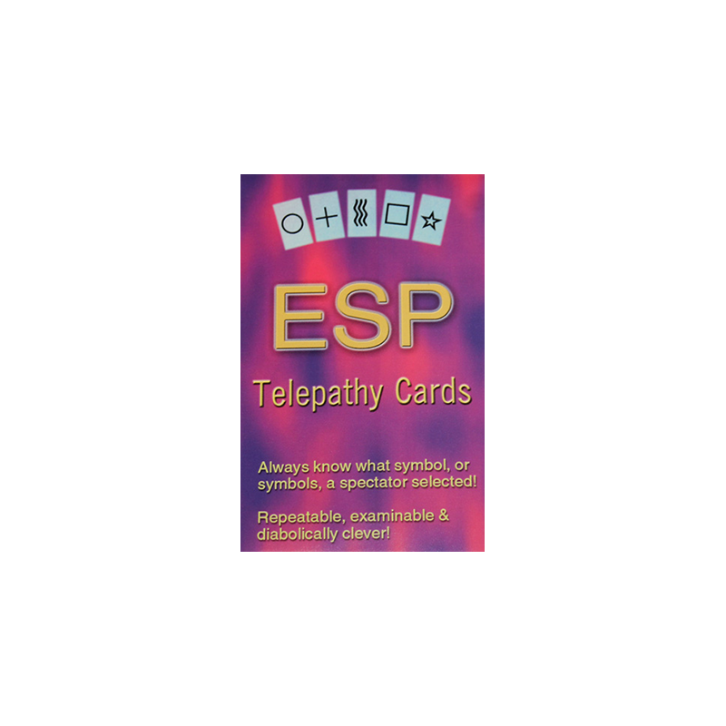 ESP TELEPATHY CARDS wwww.magiedirecte.com