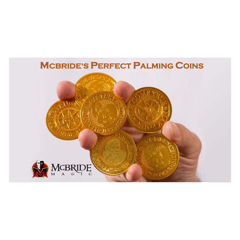 Jeff McBride Manipulation Coins (Set of 5) by Jeff McBride & Alan Wong - Trick wwww.magiedirecte.com