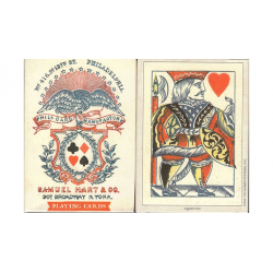 1858 Samuel Hart Reproduction Playing Cards wwww.magiedirecte.com