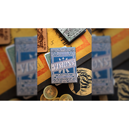 Visions (Past) Playing Cards by Wounded Corner wwww.magiedirecte.com