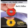CHINESE COIN  ROUGE & JAUNE - Tango wwww.magiedirecte.com