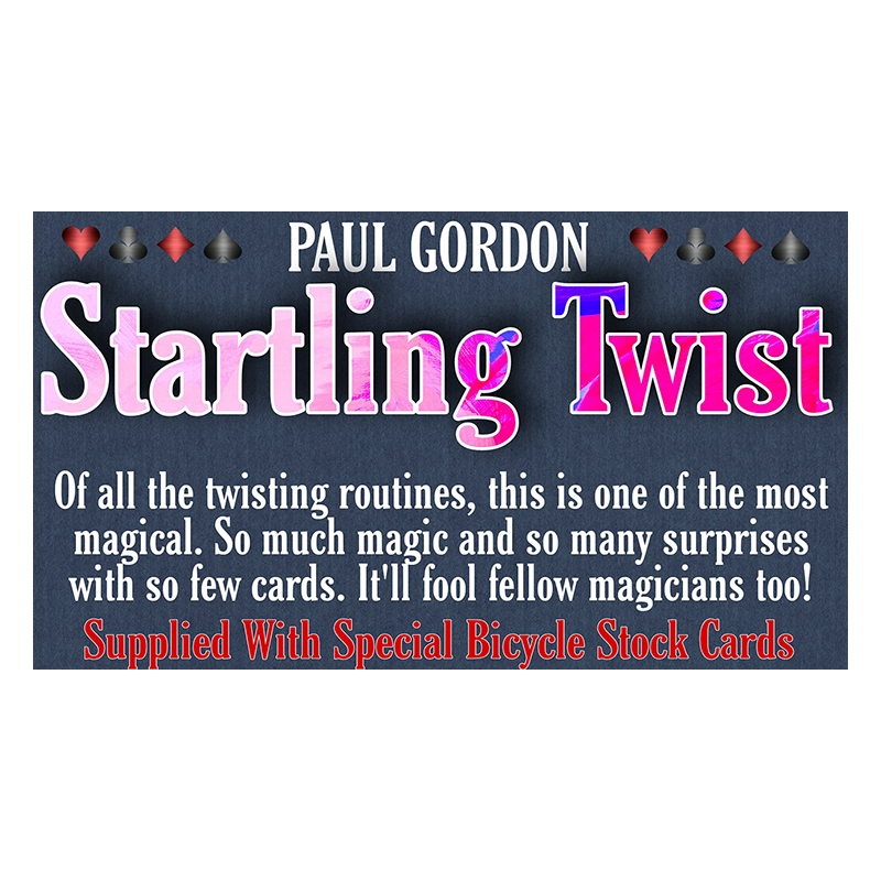 Startling Twist by Paul Gordon - Trick wwww.magiedirecte.com