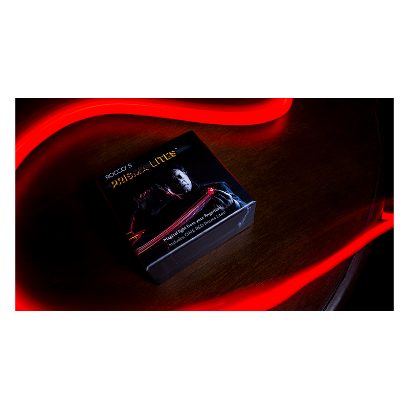 Rocco's SUPER BRIGHT Prisma Lites Single (Red) - Trick wwww.magiedirecte.com
