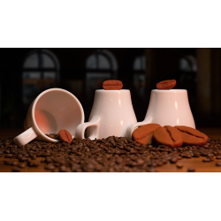 VULPINE Creations - Amazing Coffee Cups and Beans (Gimmicks and Online Instructions) by Adam Wilber - Trick wwww.magiedirecte.co