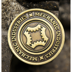 Half Dollar Coin (Bronze) by Mechanic Industries - Trick wwww.magiedirecte.com