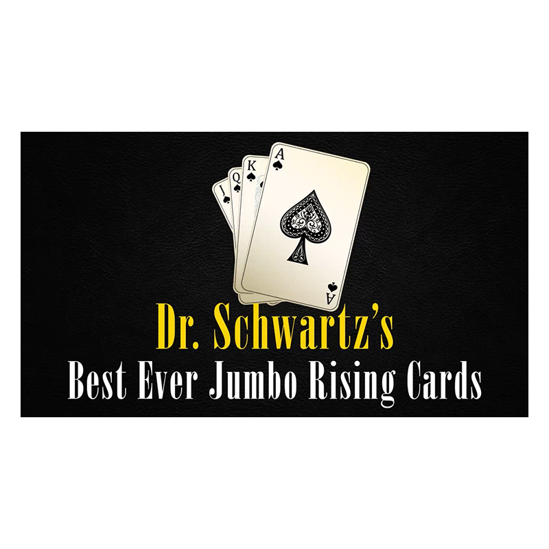 BEST EVER JUMBO RISING CARDS by Martin Schwartz - Trick wwww.magiedirecte.com