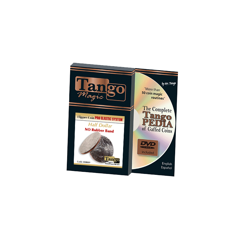 FLIPPER COIN PRO ELASTIC SYSTEM (HALF DOLLAR) - Tango wwww.magiedirecte.com