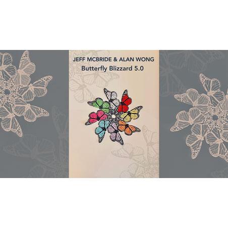 Butterfly Blizzard V5 (Refill ONLY) by Jeff McBride and Alan Wong wwww.magiedirecte.com