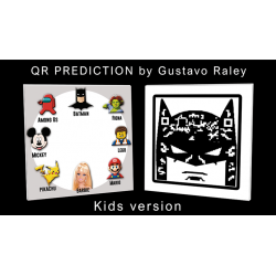QR PREDICTION BATMAN (Gimmicks and Online Instructions) by Gustavo Raley - Trick wwww.magiedirecte.com