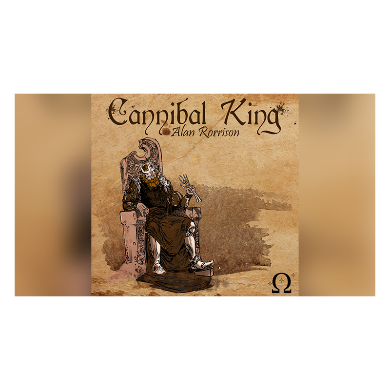 Cannibal King Red (Gimmicks and Online Instructions) by Alan Rorrison - Trick wwww.magiedirecte.com