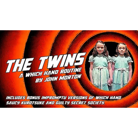 Twins (Gimmicks and Online Instructions) by John Morton - Trick wwww.magiedirecte.com