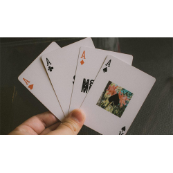 MSPRNT 00 - "FLWR" Playing Cards wwww.magiedirecte.com