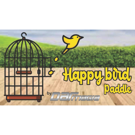 HAPPY BIRD PADDLE by Dar Magia - Trick wwww.magiedirecte.com