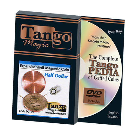 EXPANDED SHELL MAGNETIC (Half Dollar) - Tango wwww.magiedirecte.com