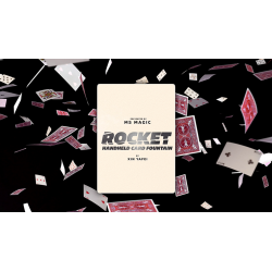THE ROCKET Card Fountain RIGHT HANDED (Wireless Remote Version) by Bond Lee - Trick wwww.magiedirecte.com