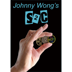 Johnny Wong's S2C (Eisenhower Dollar) with DVD - Trick wwww.magiedirecte.com