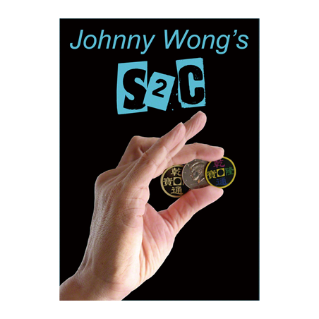Johnny Wong's S2C (Eisenhower Dollar) with DVD - Trick wwww.magiedirecte.com