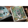 Eye of the Ocean Lunae (Teal) Playing Cards wwww.magiedirecte.com