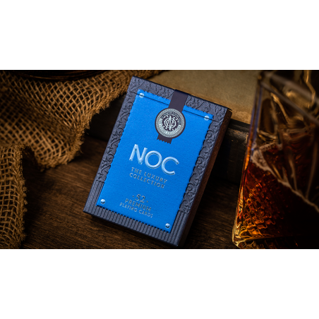 NOC (Blue) The Luxury Collection Playing Cards by Riffle Shuffle x The House of Playing Cards wwww.magiedirecte.com