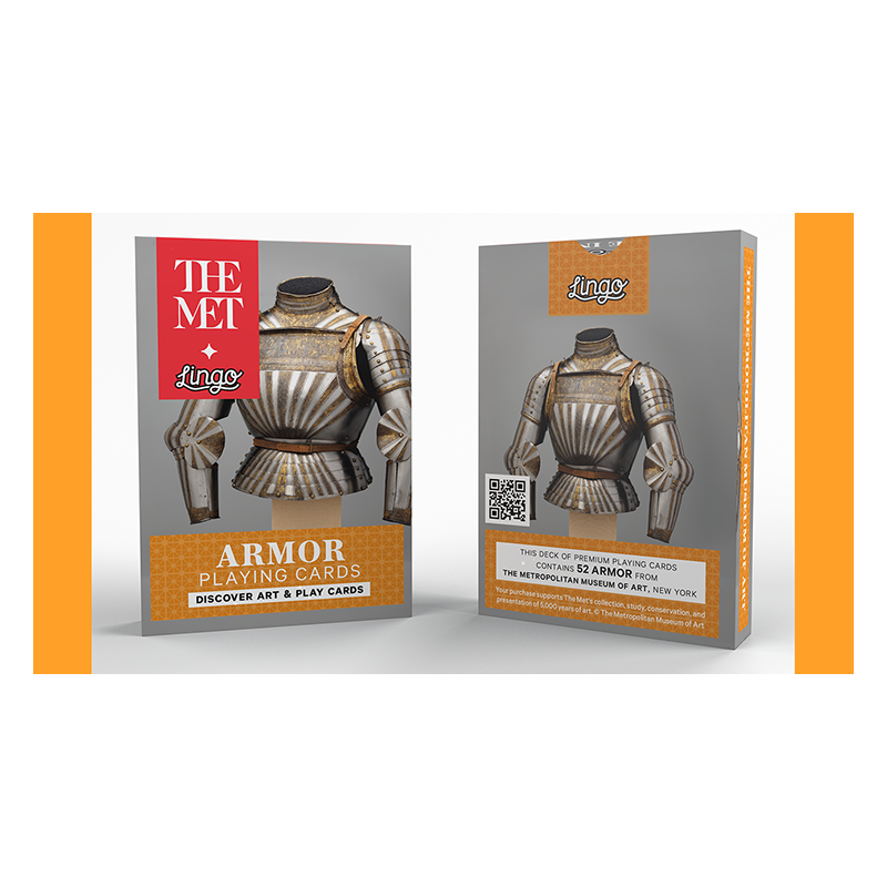 Armor Playing Cards-The Met x Lingo wwww.magiedirecte.com