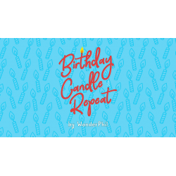 BIRTHDAY CANDLE REPEAT - Wonder Phil wwww.magiedirecte.com