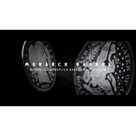 Skymember Presents Monarch (Barber) un-gimmicked Coin Only - Avi Yap wwww.magiedirecte.com