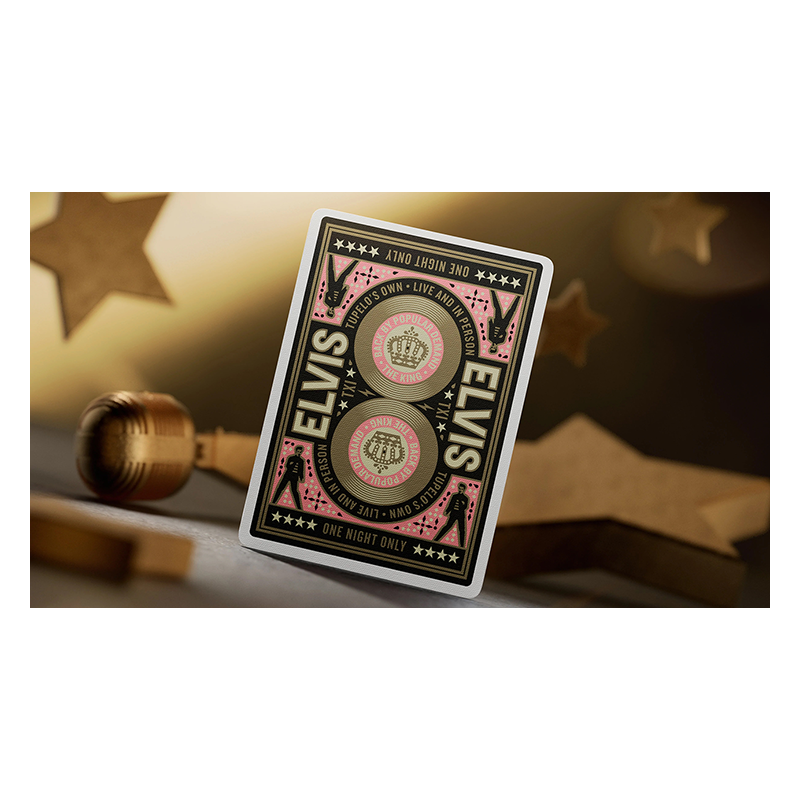 Mazzo Di Carte King's Head  Black And Gold Foil  Playing Cards By Joker And The Thief