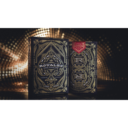 Royales (Midnight Blue) Playing Cards by Kings and Crooks wwww.magiedirecte.com